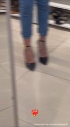 Não prometo nada… mas esse salto entrega tudo. 👠🔥 #pes