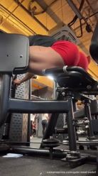 Posterior day with glute stimulation 🔥