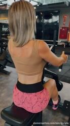 Chest and back workout yielded results in k