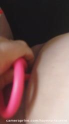 I was incredibly horny, so I grabbed my Lush camera and went to the living room. I didn't have…