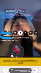 Lembrando que são presentes genuínos. O presente do nada no meio do chat kkk eu amei demais que…