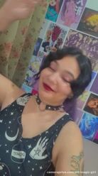 It's hot enough to log in with my hair tied up lol the sweaty #hairs look like