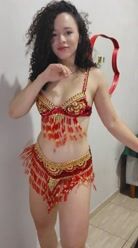 Carnaval é na avenida… mas hoje o show é só pra você 😈✨ #gostosa