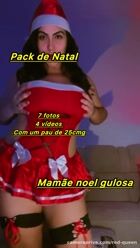 Pack of photos and containing 7 minutes of video. Greedy Santa Claus with a 25cm cock 😈🥵 #christmas