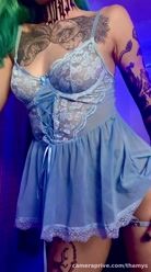 What's your favorite color? Mine is blue 🩵 but I think you already knew that... #tattooed