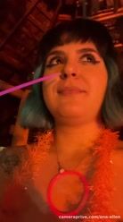 What do you think I'm like at parties? Do I dance until I drop or do I not even know how to…