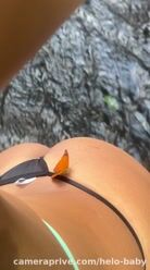 Nature can do anything haha 🦋 #bigbutt