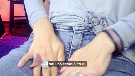 In the studio, there are two cameras operating simultaneously. 😱 The wires are long enough that…