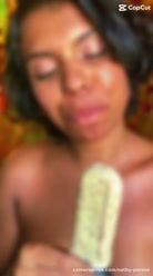 Adoro chupar 😈 picolé, amor. Para de pensar besteira 😇