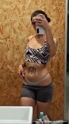 Today's workout was productive enough to leave my panties all sweaty 💪🏼 #hot