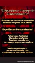 Sim, me servir é ter uma conexão profunda com o seu…