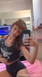 Just chilling here at home… bored as always, lol #hot