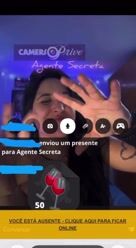 Lembrando que são presentes genuínos. O presente do nada no meio do chat kkk eu amei demais que…