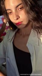 Showing off on a crowded bus, we've got it! 😈 #hotgirl