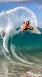 Let's go catch some waves, kid! lol