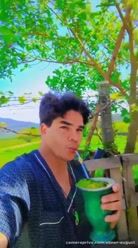 É de lei como todo bom gaúcho que mora em Floripa, tomando um chima antes do surf...