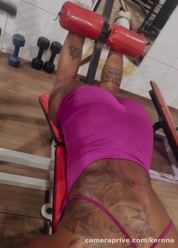 Likes it and sweats #fetish